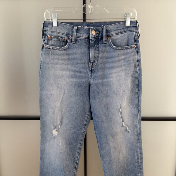 J. Crew '90s Classic Jeans Women’s Size 26 Petite 26P High Rise Straight Leg - Picture 4 of 11